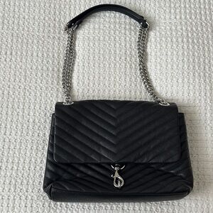 Rebecca Minkoff Black Quilted Shoulder Bag